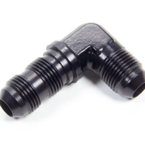 AEROQUIP #8 Flare 90 Deg Bulkhead Union Black FCM5083