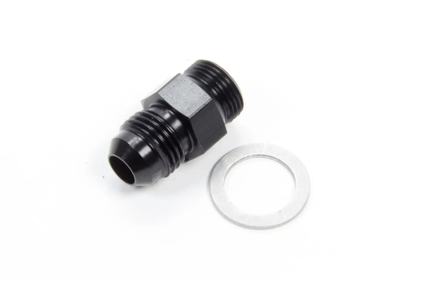AEROQUIP #6 Single Feed Holley Black FCM5113