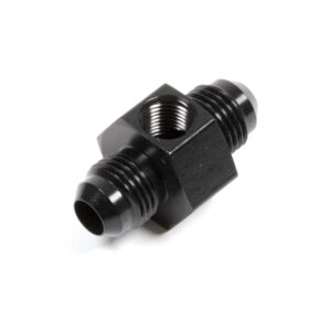 AEROQUIP #6 Fuel Pressure Adapter Black FCM5183
