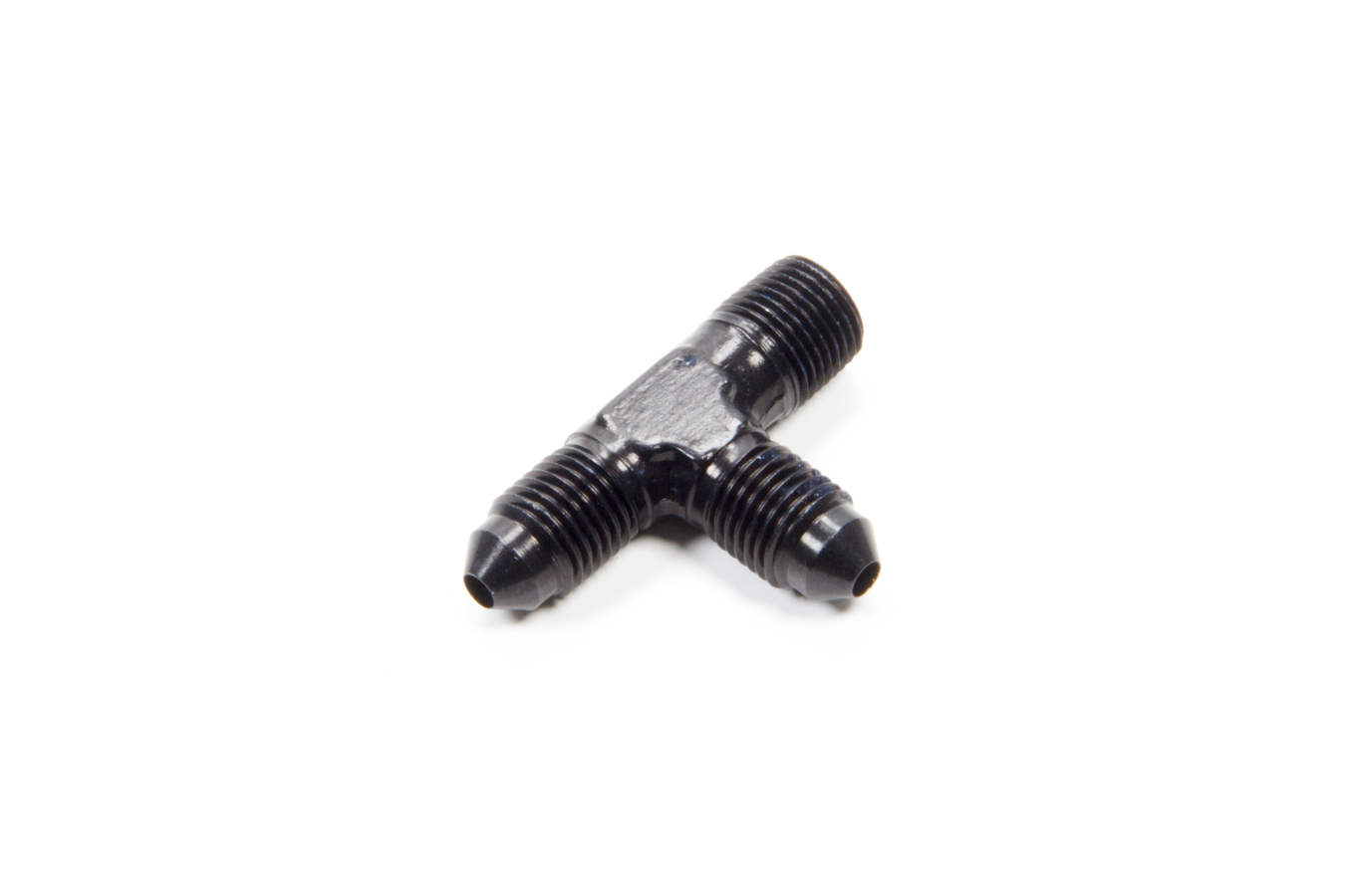 AEROQUIP Male Run Tee Alum Black FCM5714