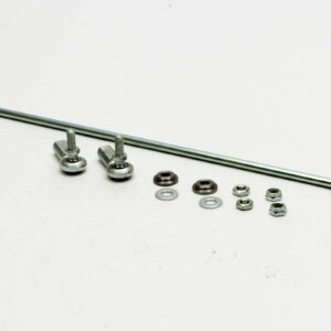AFCO RACING PRODUCTS Throttle Rod Kit w/ 18in Solid Rod 10175-18