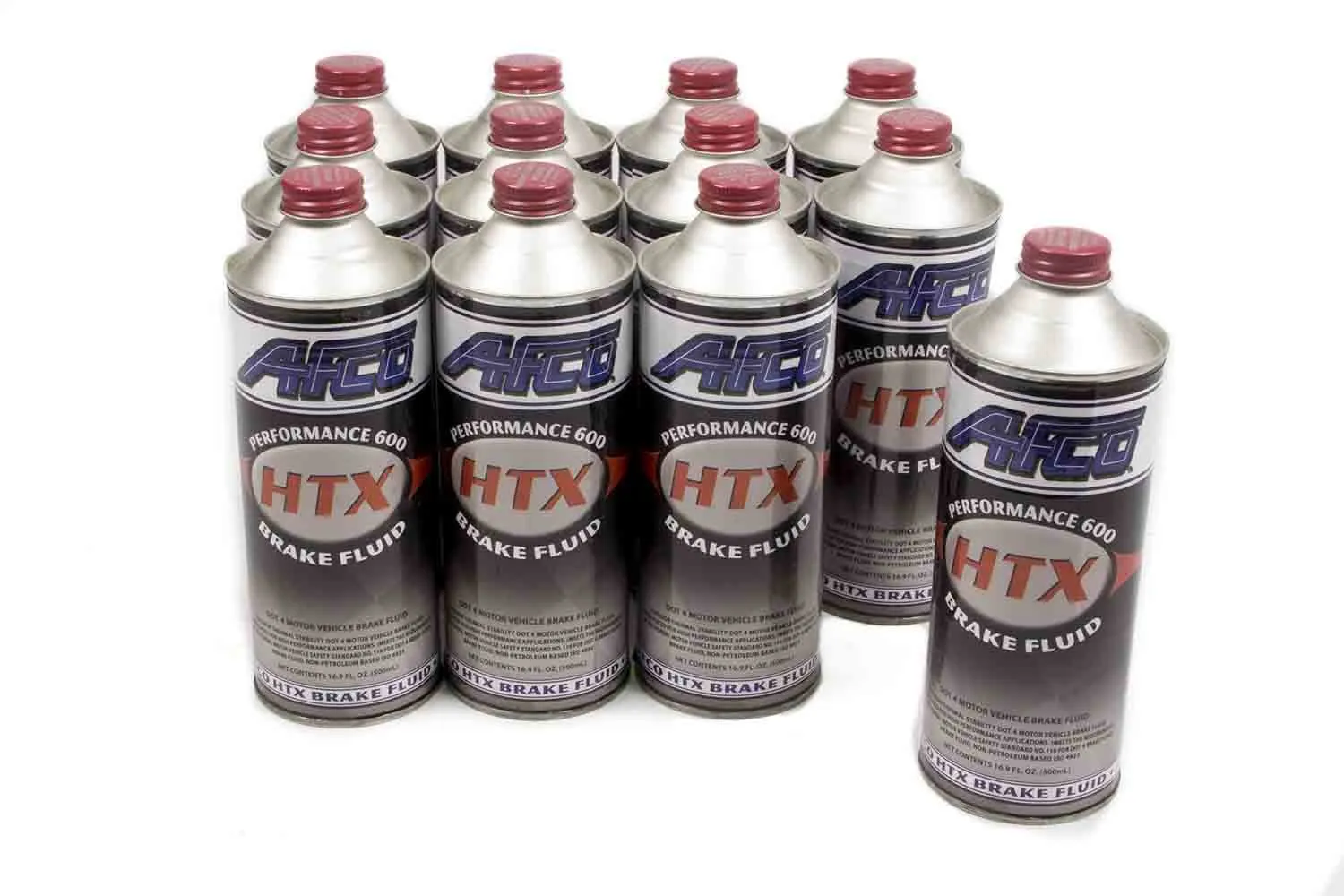 AFCO RACING PRODUCTS Brake Fluid HTX 16.9oz (12) 6691904