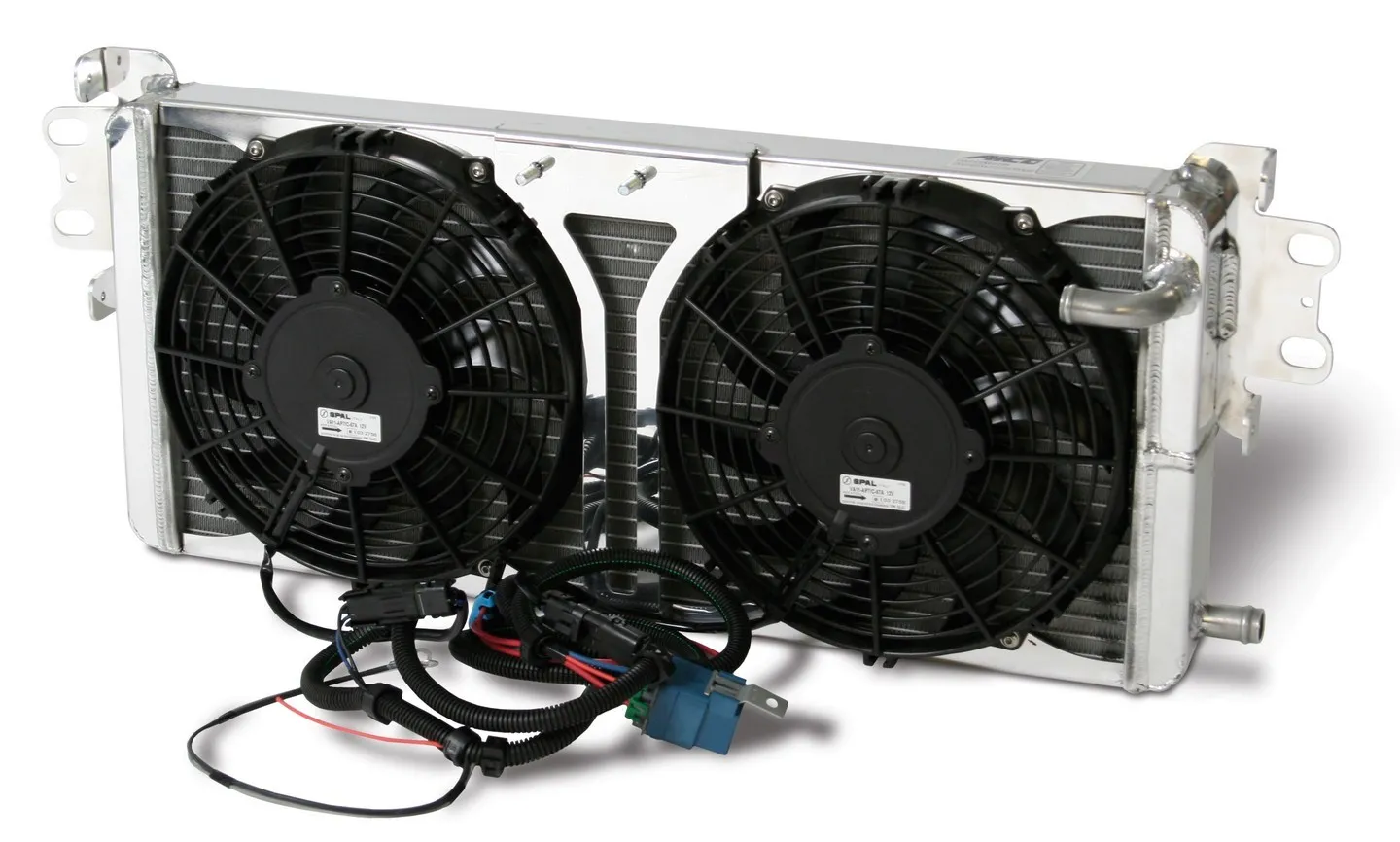 AFCO RACING PRODUCTS Heat Exchanger GT500 w/ Fans 80280PRO