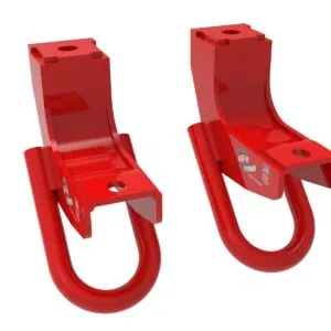 AFE POWER Tundra Front Tow Hooks Red Pair 450-72T001-R