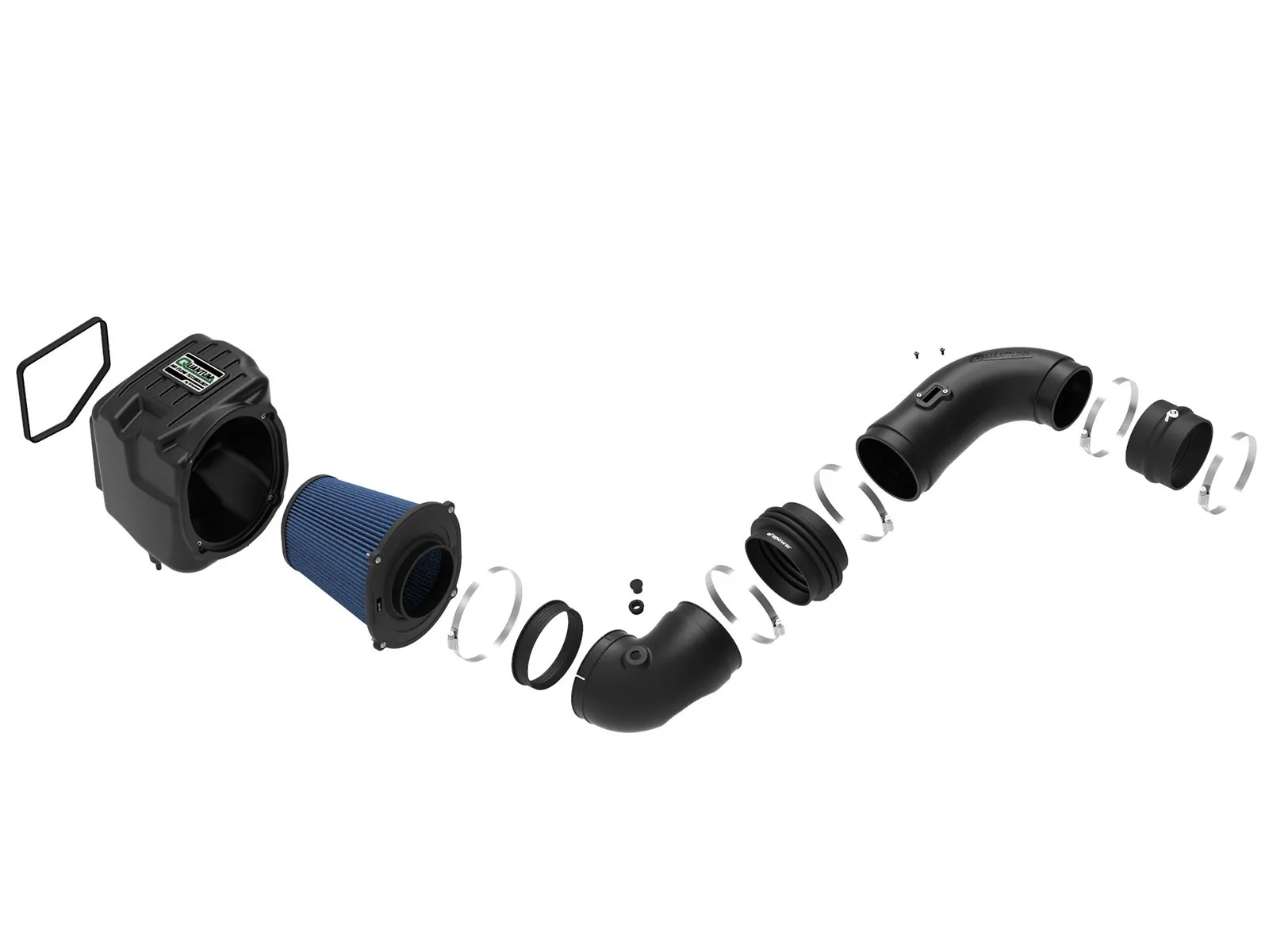 AFE POWER Quantum Air Intake Kit 07-10 GM P/U 6.6L 53-10005R