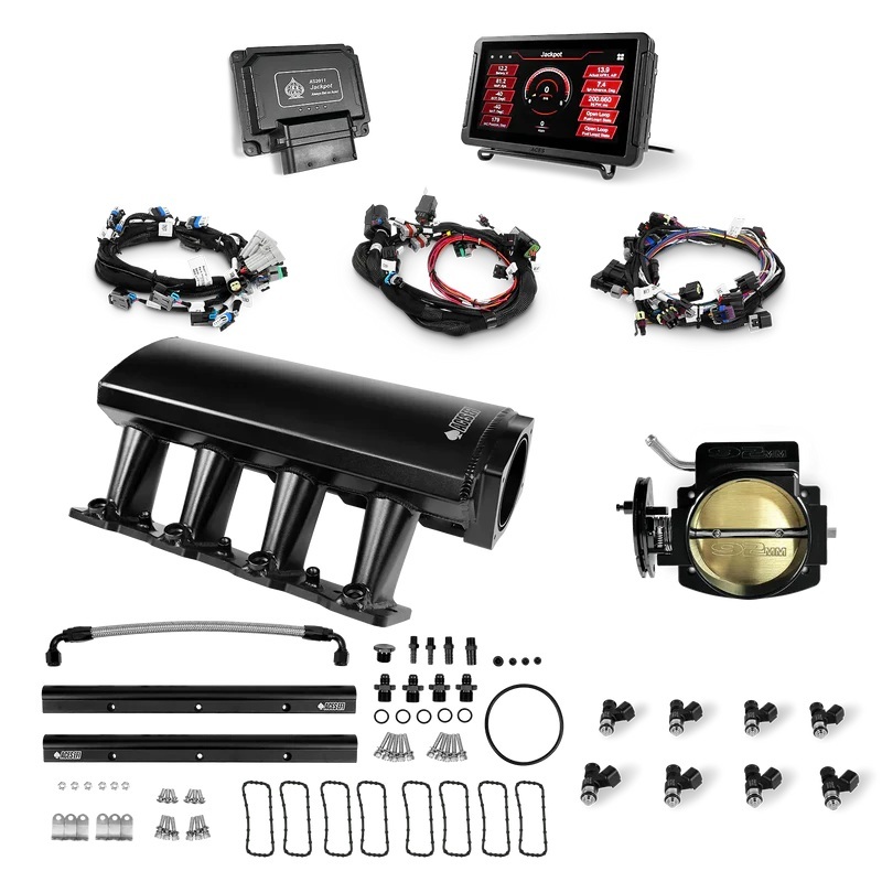 ACES FUEL INJECTION Jackpot LS EFI System Top End Kit 500 HP AS20111-WK92-AM2026B