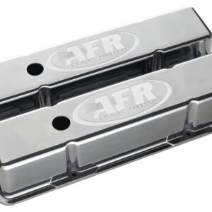 AIR FLOW RESEARCH SBC Tall Alum Valve Cvr Polished w/AFR Logo 6704