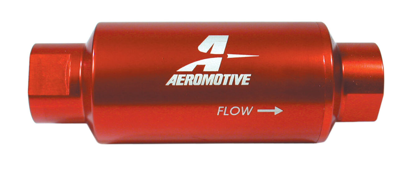 Aeromotive Fuel System Filter / Bracket Combo Kit - 12301 Filter / 12305 Billet Bracket. - 12336
