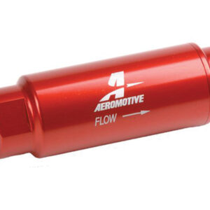 AEROMOTIVE Fuel Filter w/40-Micron Fabric Element 12303