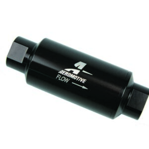 AEROMOTIVE Inline Fuel Filter - 10 Micron- Black 12321