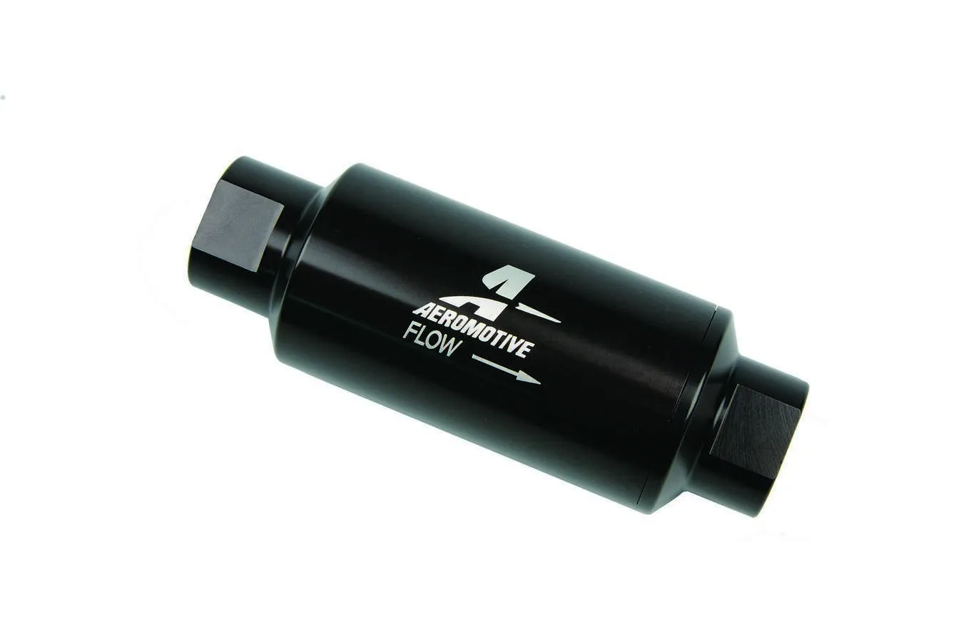 AEROMOTIVE Inline Fuel Filter - 10 Micron- Black 12321