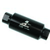 AEROMOTIVE Inline Fuel Filter - 100 Micron- Black 12324
