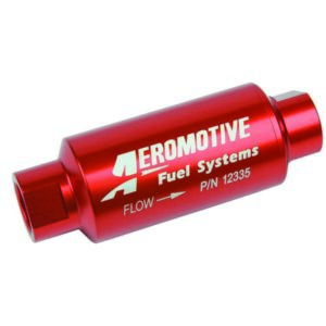 AEROMOTIVE Fuel Filter - 40 Micron - S/S Element w/10an 12335