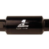AEROMOTIVE #10-ORB Fuel Filter Inline 10 Mircon Black 12350