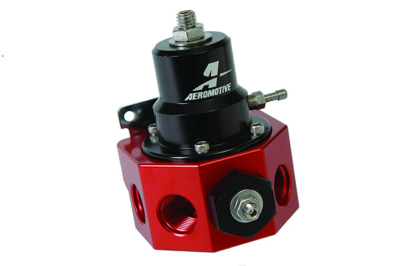 Aeromotive Adjustable Fuel Pressure Regulator 30-120PSI .313 Valve -3x -8 / 1x -10 Inlet -10 Return