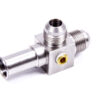 AEROMOTIVE -8an T S/S Male Couplers to Ford Pressure Line 15102