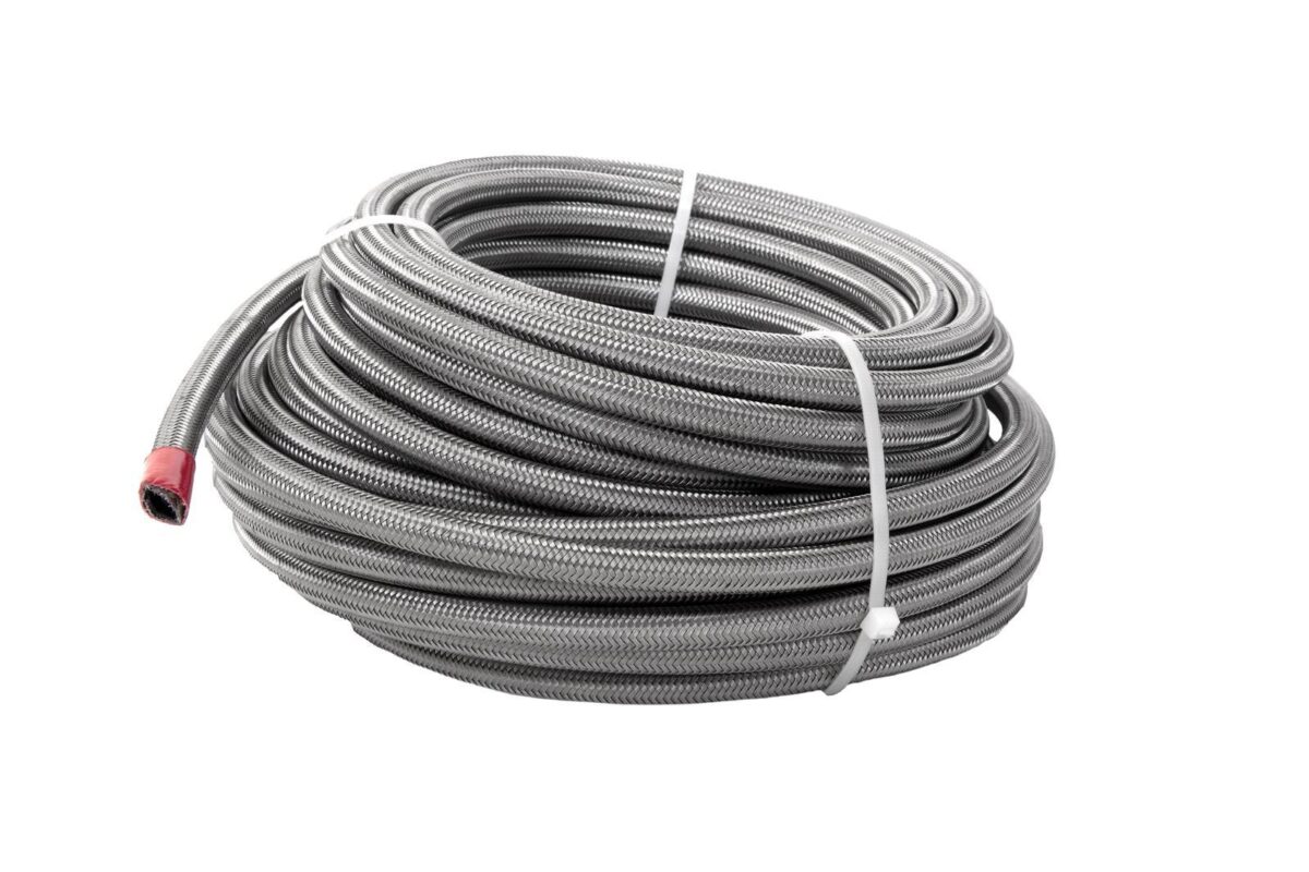 Aeromotive PTFE SS Braided Fuel Hose - AN-06 x 4ft/8ft/12ft (15321/22/23)