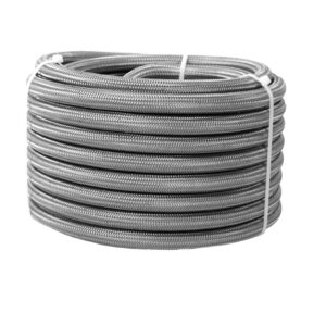 AEROMOTIVE 8an PTFE S/S Braided Hose 20ft 15317