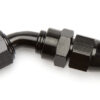 AEROMOTIVE 6an 45-Deg PTFE Hose End Black Anodized 15351