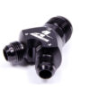 AEROMOTIVE Y-Block Fitting - 12an to 2 x -8an 15677