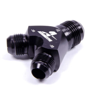 AEROMOTIVE Y-Block Fitting - 12an to 2 x -10an 15678