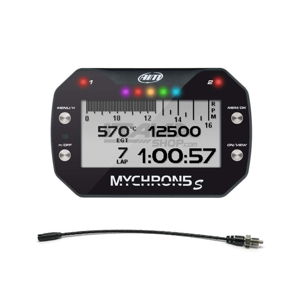 AIM SPORTS MyChron 5S w/ Water Temp M10 XD1M5STRM10U