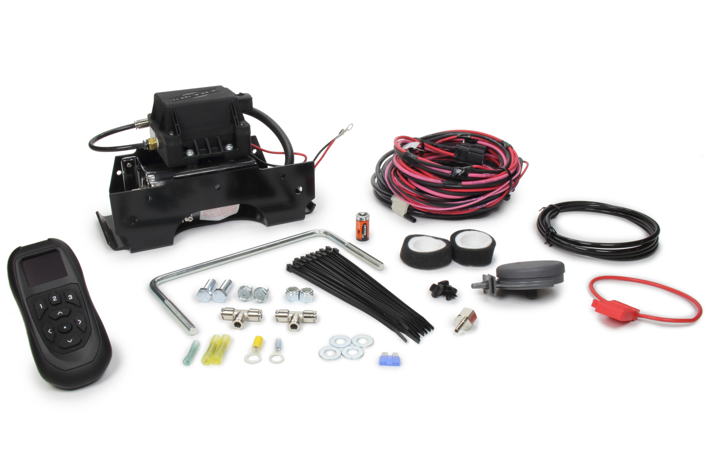 Air Lift 74000 WirelessAir Sistema Compressore D'Aria Doppio Percorso Per Molle Pneumatiche - Controller Wireless E App Mobile