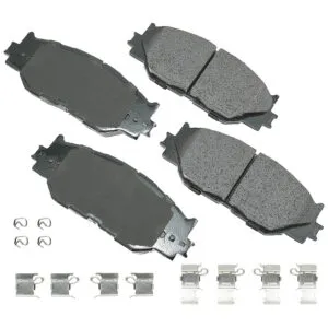 AKEBONO BRAKE CORPORATION Brake Pad Front Lexus IS250 06-15 ACT1178A