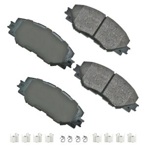 AKEBONO BRAKE CORPORATION ProACT Ultra-Premium Bra ke Pads - Front ACT1210A