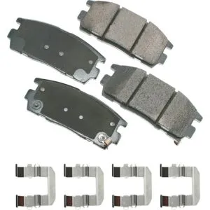 AKEBONO BRAKE CORPORATION Brake Pad Rear Chevrolet Captive 12-15 Equinox 07 ACT1275