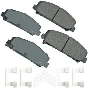 AKEBONO BRAKE CORPORATION Brake Pad Front Infiniti QX56 06-13 QX8 06-13 ACT1286A