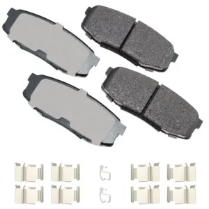 AKEBONO BRAKE CORPORATION Brake Pad Rear Lexus LX570 08-11/13-19 Toyota ACT1304A