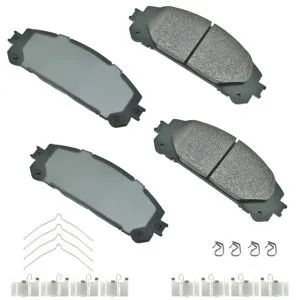 AKEBONO BRAKE CORPORATION Brake Pad Front Lexus NX200T 15-17 NX300H ACT1324A