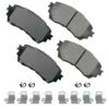 AKEBONO BRAKE CORPORATION Mazda 6 18-14 ACT1711