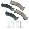 AKEBONO BRAKE CORPORATION Brake Pads Front Cadillac Deville 00-05 ACT784