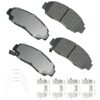 AKEBONO BRAKE CORPORATION ProACT Ultra-Premium Bra ke Pads - Front ACT787A
