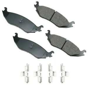 AKEBONO BRAKE CORPORATION Brake Pads Rear Chrysler 07-09 Dodge Durango 03 ACT898