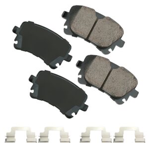 AKEBONO BRAKE CORPORATION Brake Pads Audi A6 11-06 A6 Quattro 11-05  A8 EUR1018B