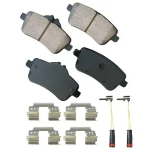 AKEBONO BRAKE CORPORATION Brake Pads Rear Mercedes GLE300d 16 GLE350 16-17 EUR1630A