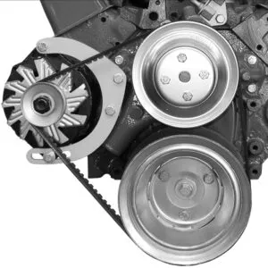 ALAN GROVE COMPONENTS Alt.Bracket Mid-Mount SBC Long Water Pump 215R