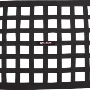 ALLSTAR PERFORMANCE Window Net Ribbon Style 18 x 24 Black Non-SFI ALL10284