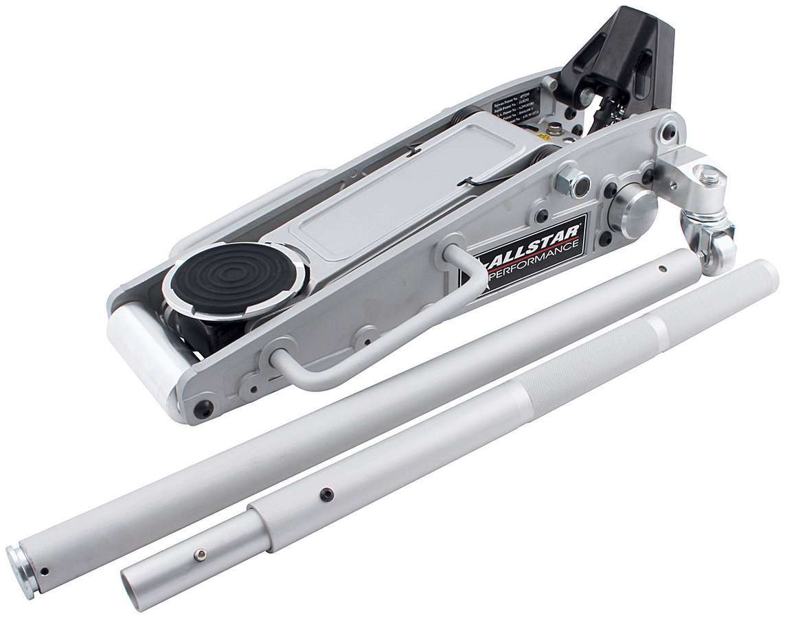 ALLSTAR PERFORMANCE Aluminum Racing Jack 6 Pump Silver ALL10425