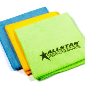 ALLSTAR PERFORMANCE Microfiber Towels 3pk 12in x 12in ALL12008