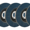 ALLSTAR PERFORMANCE Flap Discs 60 Grit 4-1/2in with 7/8in Arbor ALL12121-5