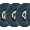 ALLSTAR PERFORMANCE Flap Discs 120 Grit 4-1/2in with 7/8in Arbor ALL12123-5