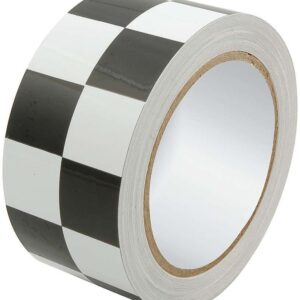 ALLSTAR PERFORMANCE Racers Tape 2in x 45ft Checkered Black/White ALL14149