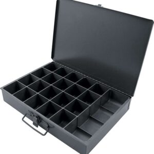 ALLSTAR PERFORMANCE Metal Storage Case 21 Comp 9.5x13.5x2 ALL14365