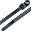 ALLSTAR PERFORMANCE Wire Ties Black 8.00 w/ Mounting Hole 25pk ALL14390