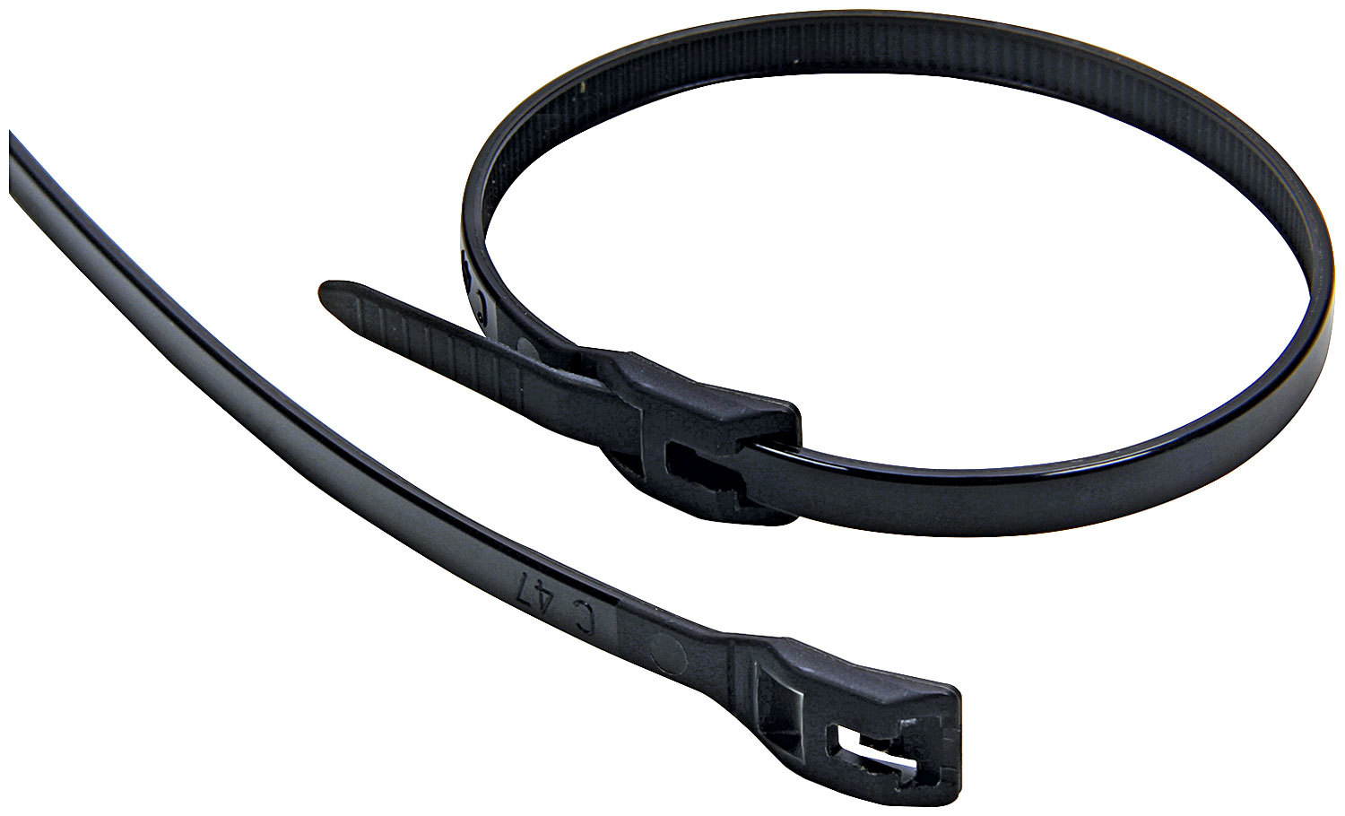 ALLSTAR PERFORMANCE Wire Ties Black 8.00 Flush Fit 100pk ALL14395