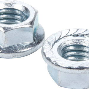 ALLSTAR PERFORMANCE Serrated Flange Nuts 3/8-16 10pk ALL16042-10